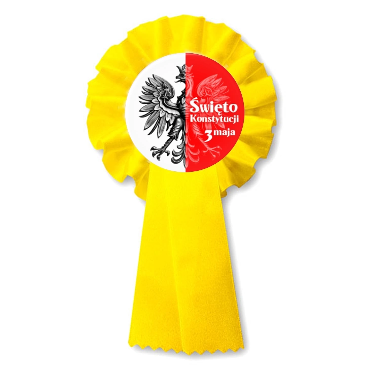 przypinka kotylion Narodowe Święto Konstytucji 3 maja