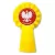 kotylion żółty