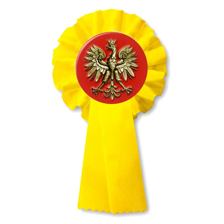 przypinka kotylion Orzeł Polski
