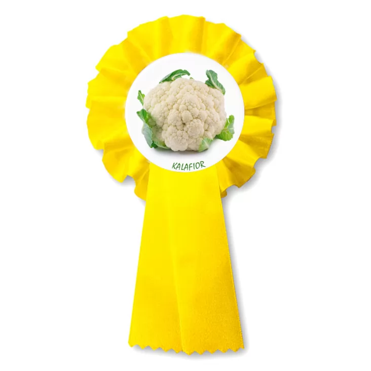 przypinka kotylion Kalafior