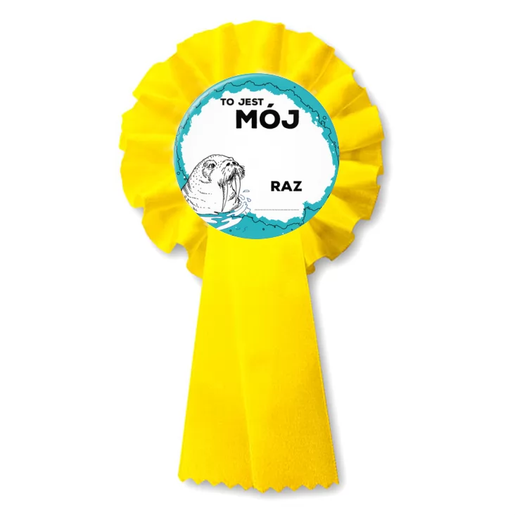 przypinka kotylion Kolejne morsowanie - do wypisania