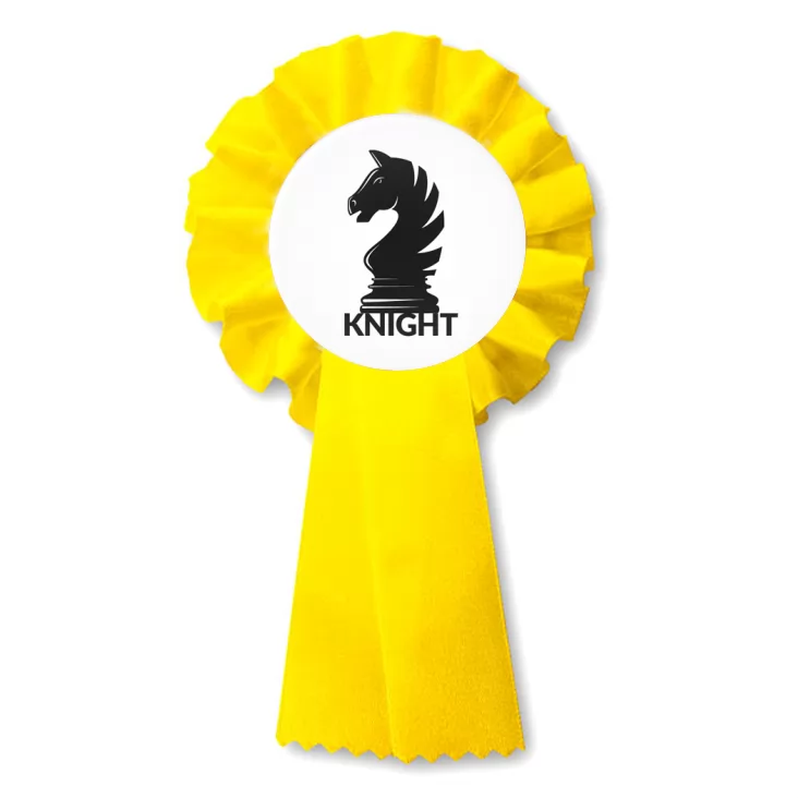 przypinka kotylion Knight