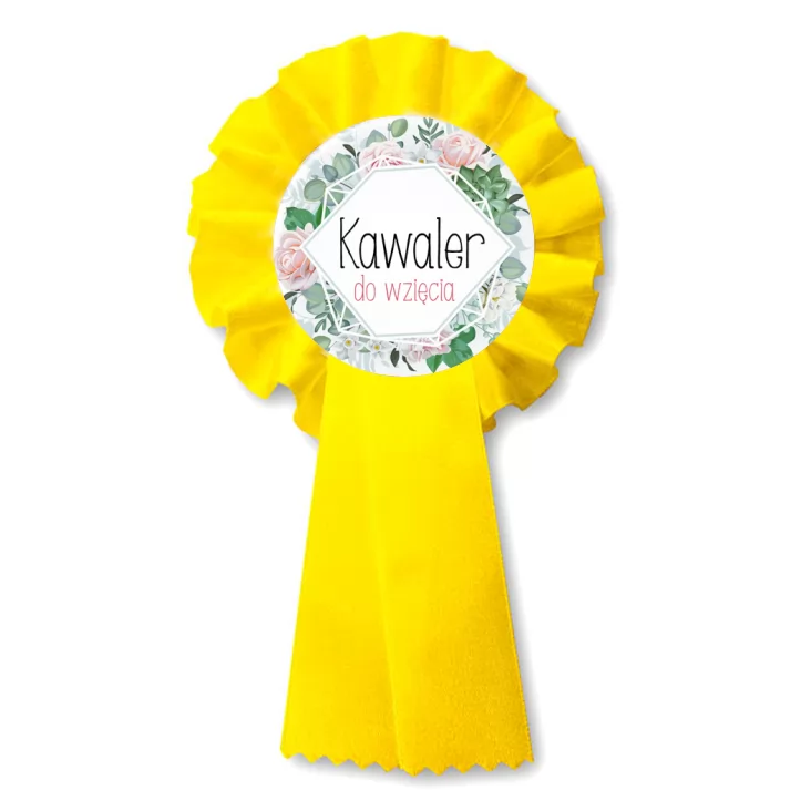 przypinka kotylion Kawaler