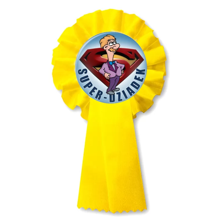 przypinka kotylion Super-Dziadek