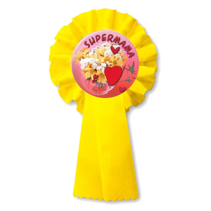 przypinka kotylion Supermama