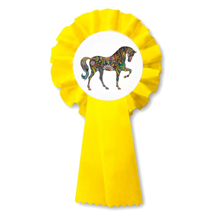 przypinka kotylion Koń