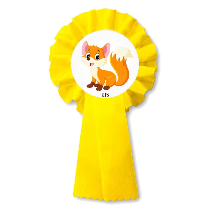 przypinka kotylion Lis