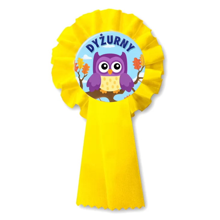 przypinka kotylion Dyżurny