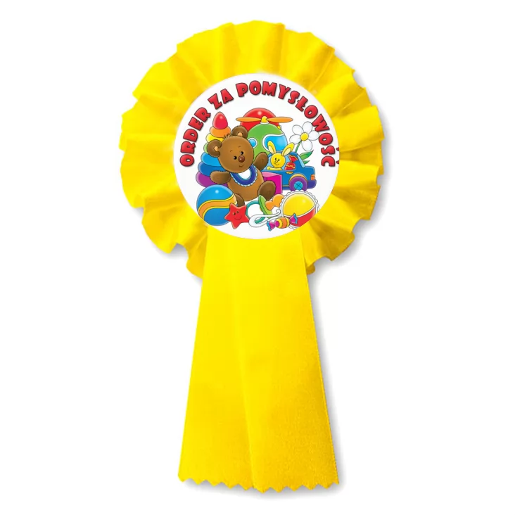 przypinka kotylion Order za pomysłowość