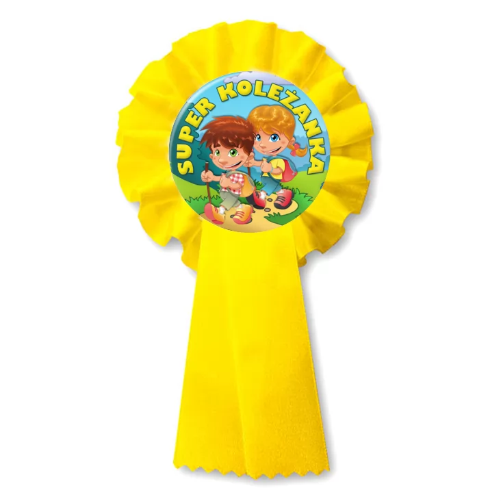 przypinka kotylion Super Koleżanka