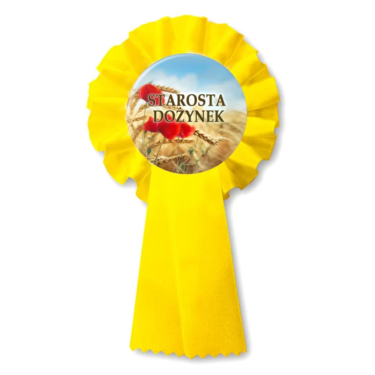 przypinka kotylion STAROSTA DOŻYNEK