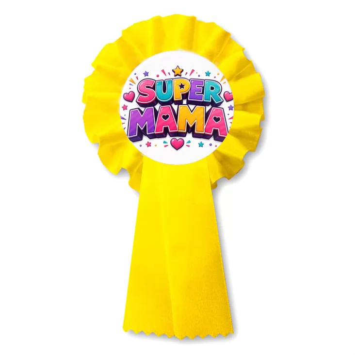 przypinka kotylion Super mama