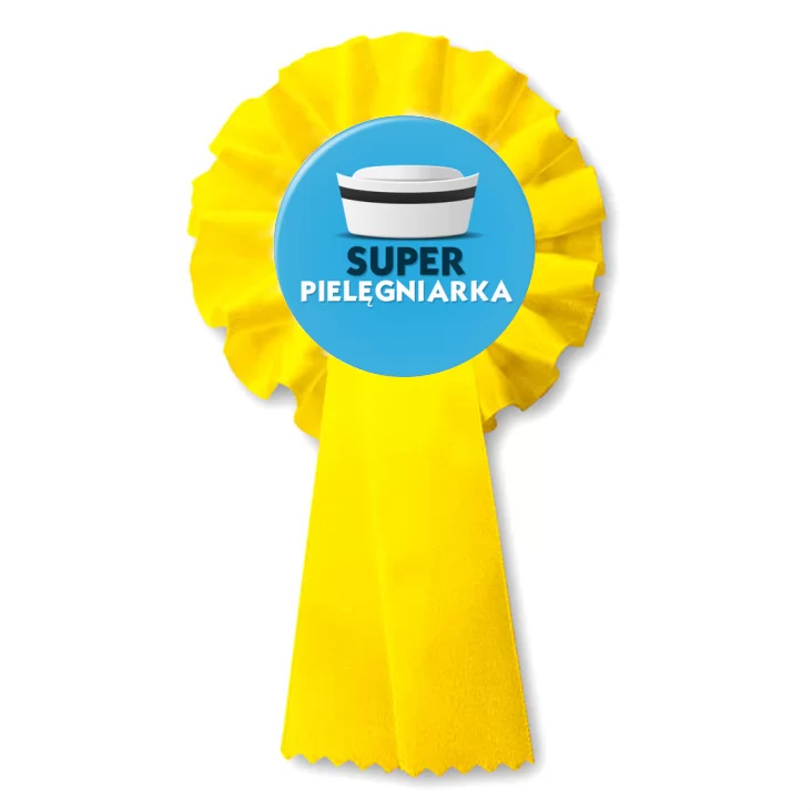 przypinka kotylion Super pielęgniarka