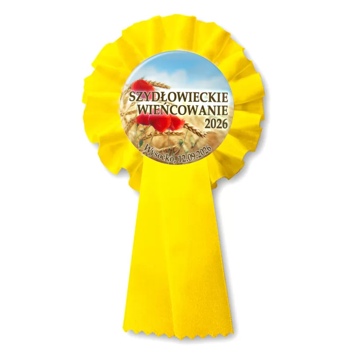 przypinka kotylion Szydłowieckie Wieńcowanie 2026