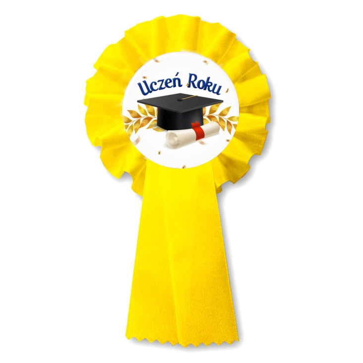 przypinka kotylion Uczeń Roku