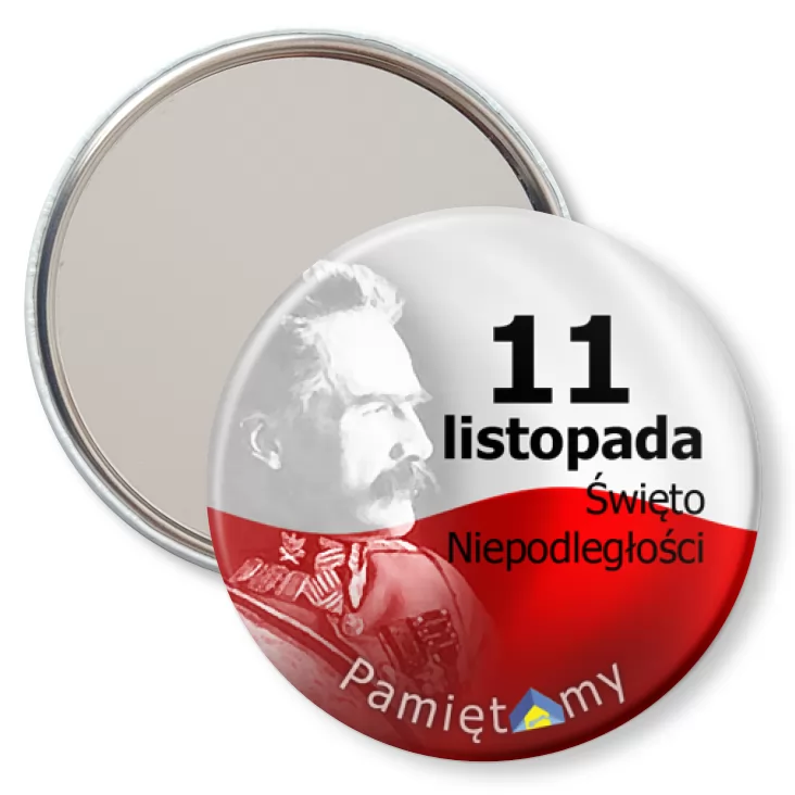 przypinka lusterko 11 listopada Pamiętamy