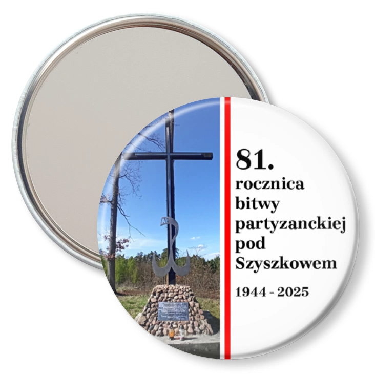 przypinka lusterko 81. rocznica bitwy pod Szyszkowem