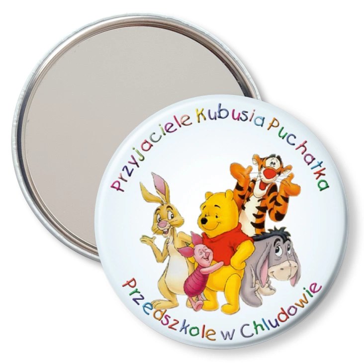 przypinka lusterko Przedszkole w Chludowie
