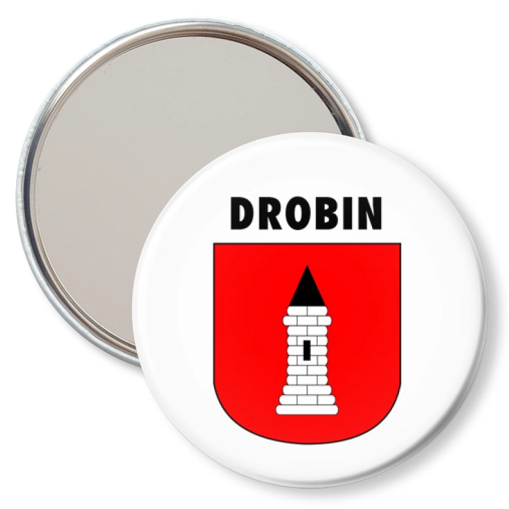 przypinka lusterko Drobin