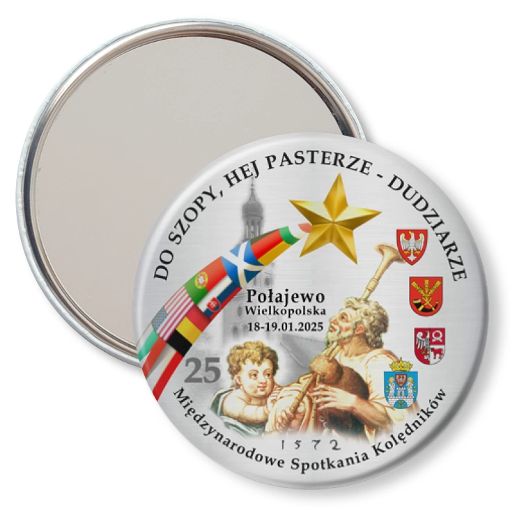 przypinka lusterko Dudziarze 2025
