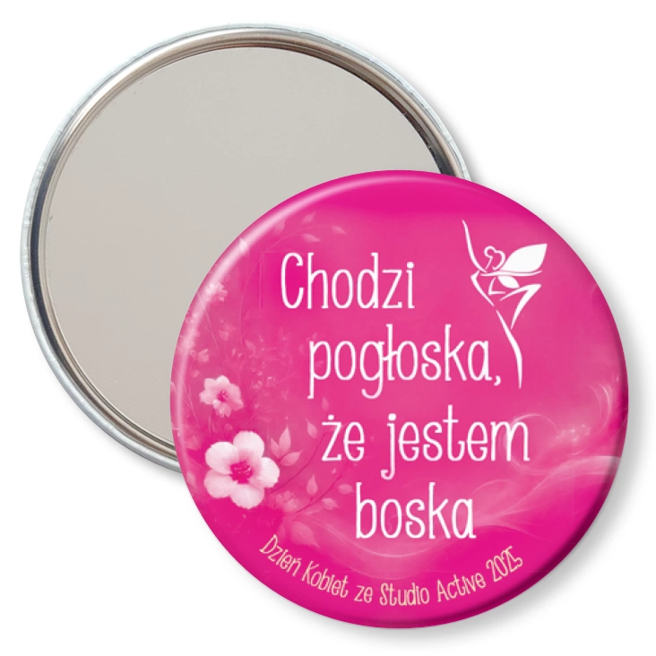 przypinka lusterko Dzień Kobiet 2025 Studio Active