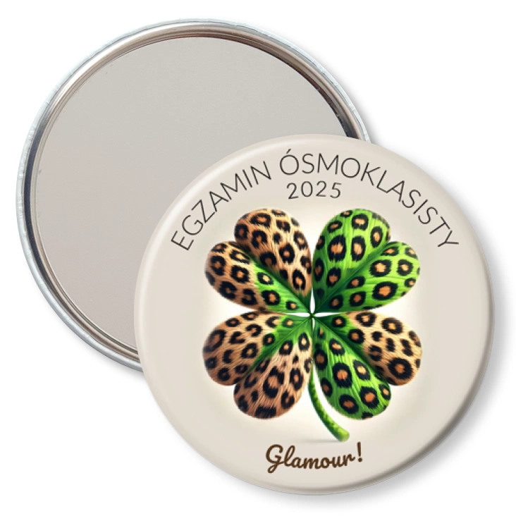 przypinka lusterko Egzamin Ósmoklasisty Glamour