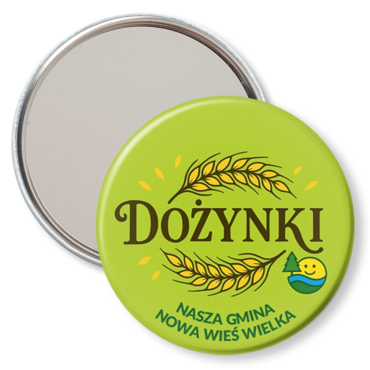 przypinka lusterko Gmina Nowa Wieś Wielka Dożynki
