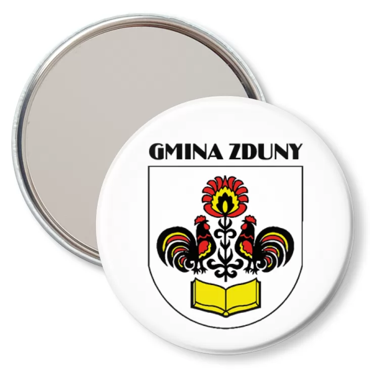 przypinka lusterko Gmina Zduny