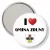 Przypinka lusterko I love Gmina Zduny