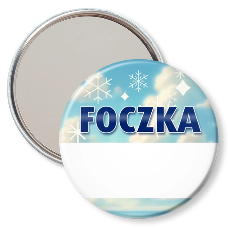 przypinka lusterko Idenftyfikator foczka