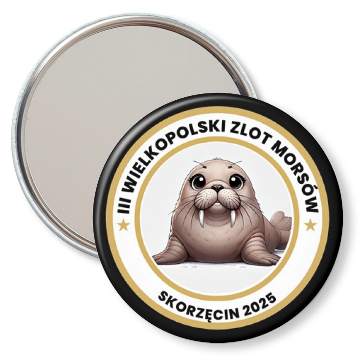 przypinka lusterko III Zlot Morsów Skorzęcin
