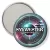 Przypinka lusterko Impreza sylwestrowa w stylu science-fiction