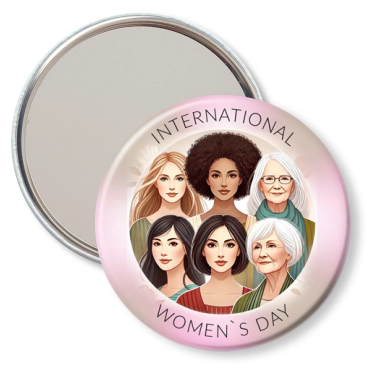 przypinka lusterko International Women`s Day