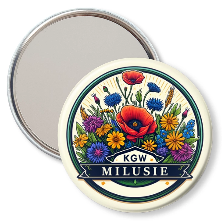 przypinka lusterko KGW Milusie