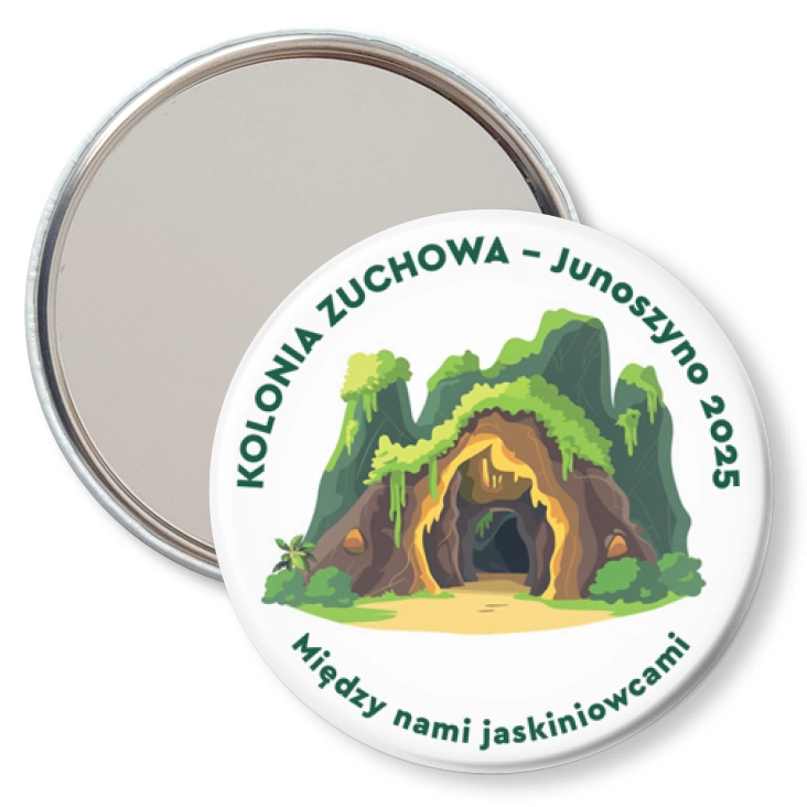 przypinka lusterko Kolonia Zuchowa Junoszyno 2025