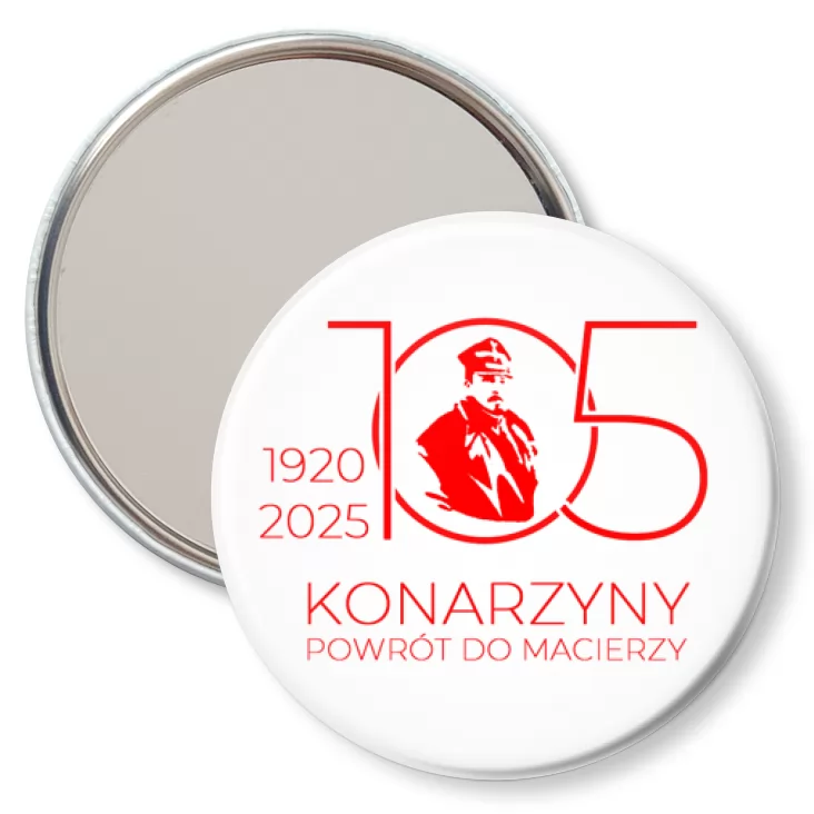 przypinka lusterko Konarzyny powrót do macierzy 2025