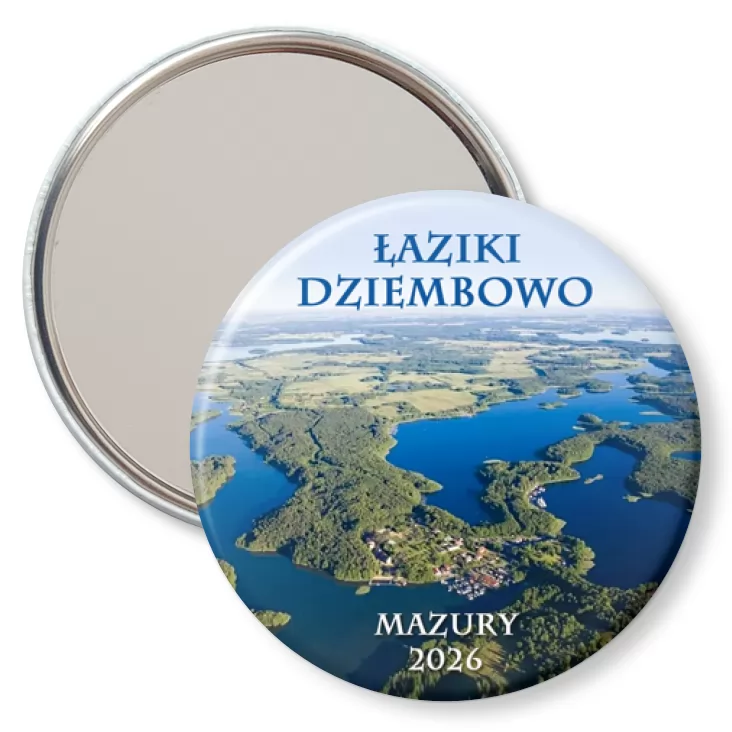 przypinka lusterko Łaziki Dziewmbowow Mazury 2026