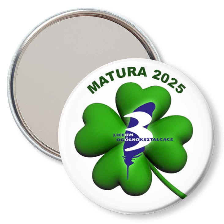 przypinka lusterko LO nr 3 Matura 2025