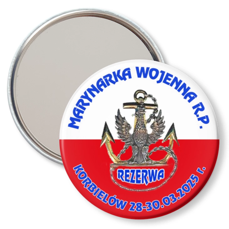 przypinka lusterko Marynarka Wojenna RP Korbielów 2025