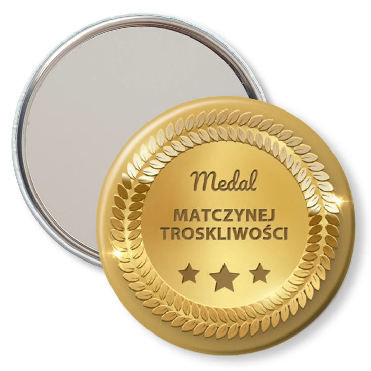przypinka lusterko Medal matczynej troskliwości
