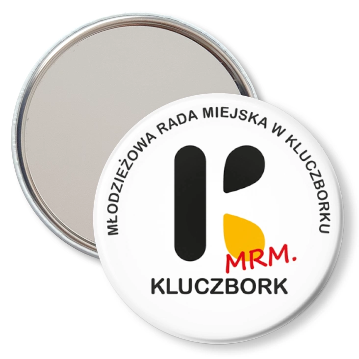 przypinka lusterko Młodzieżowa Rada Miejska w Kluczborku
