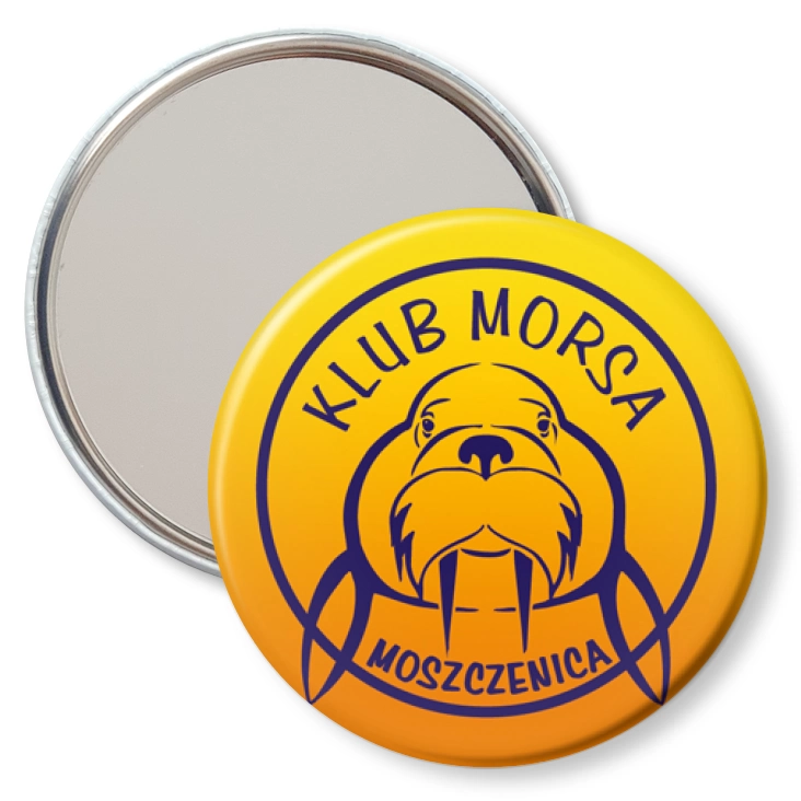 przypinka lusterko Morsy Moszczenica