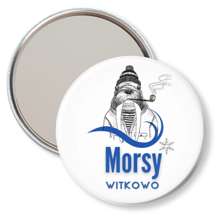 przypinka lusterko Morsy Witkowo