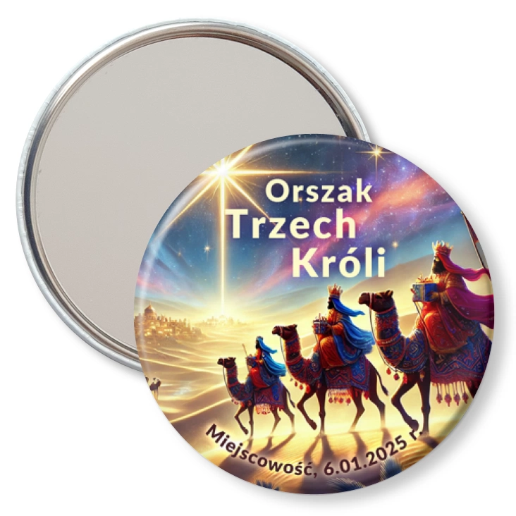 przypinka lusterko Orszak Trzech Króli