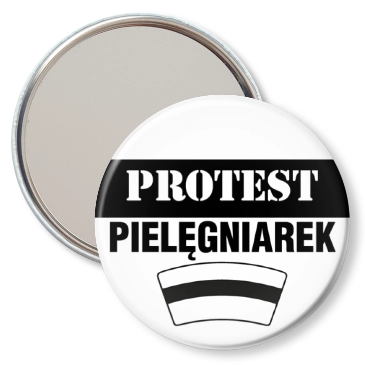 przypinka lusterko Protest pielęgniarek
