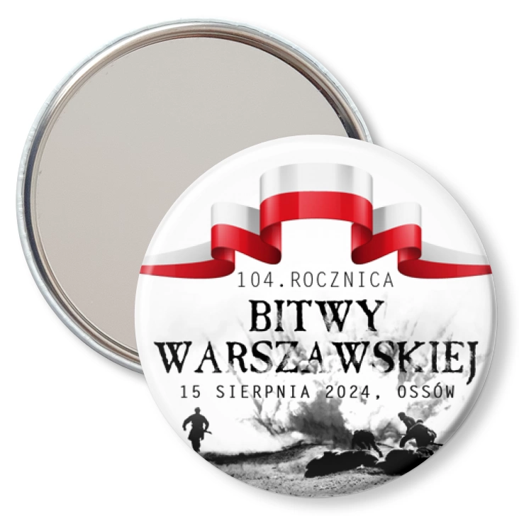 przypinka lusterko 104. Rocznica Bitwy Warszawskiej Ossów