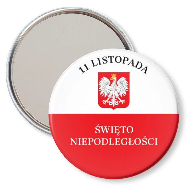 przypinka lusterko 11 Listopada Święto Niepodległości