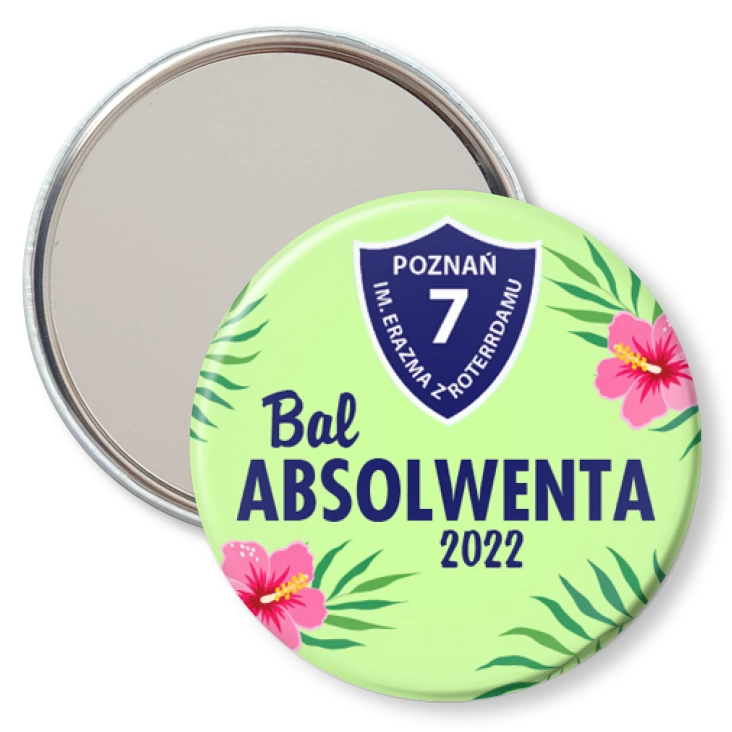 przypinka lusterko Bal Absolwenta SP 7 Poznań