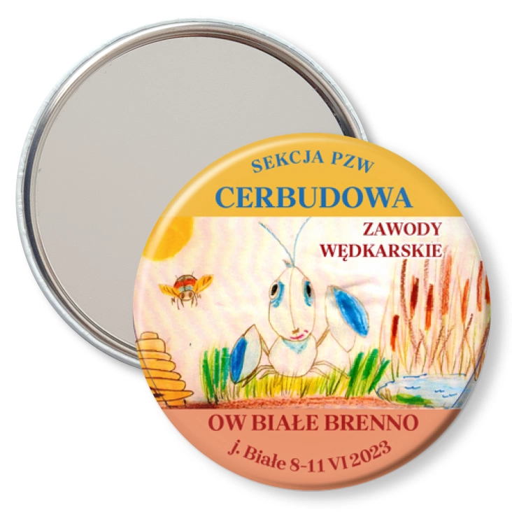 przypinka lusterko Cerbudowa 2023