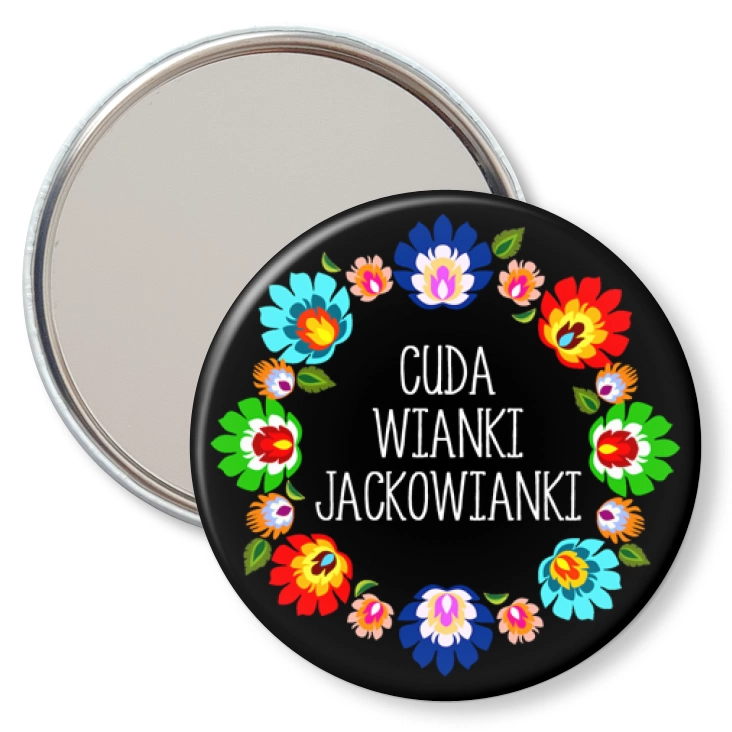 przypinka lusterko Cuda wianki Jackowianki